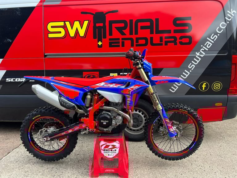 2026 Beta RR Race 4T 350cc/390cc Enduro Bike - Top Spec 4-Stroke Off-Road Kayaba