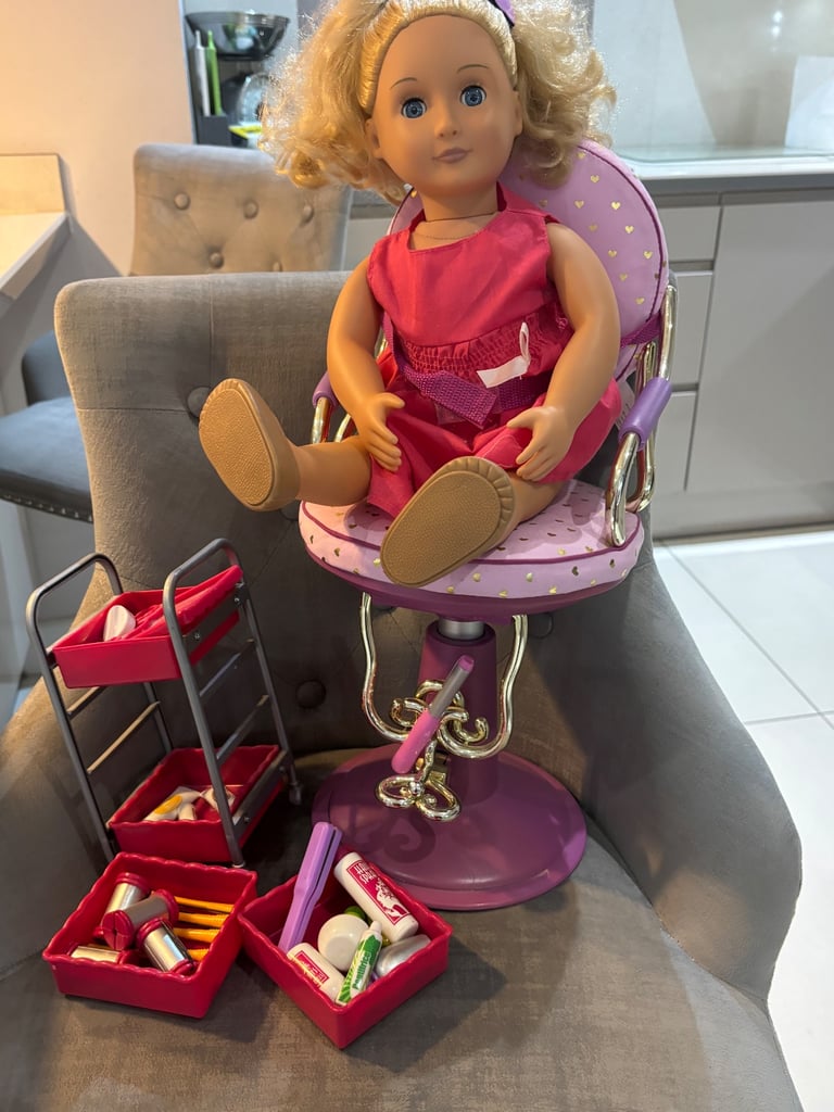 Our generation salon chair and doll 