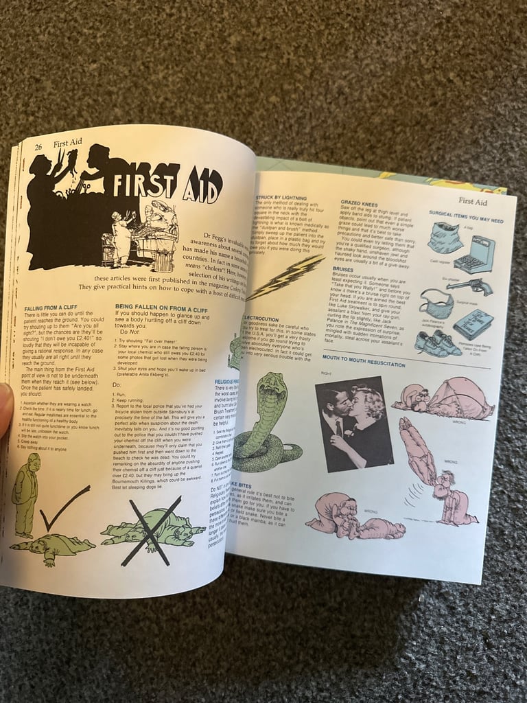 Signed by Michael Palin - Dr Fegg’s Encyclopaedia of all World Knowledge