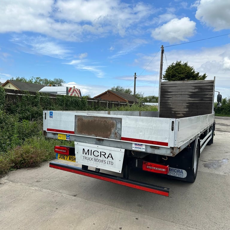 2017 DAF CF65,260 ALLOY DROPSIDE BODY 18 TON IDEAL SCAFFOLDING ? EURO-6 U-LEZ 