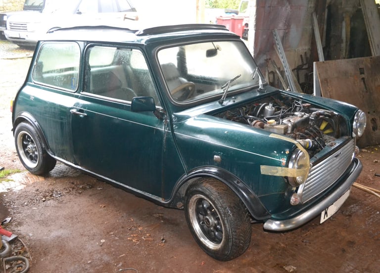 Classic Mini Rover British Open 1275cc Manual Project Spares or Repairs