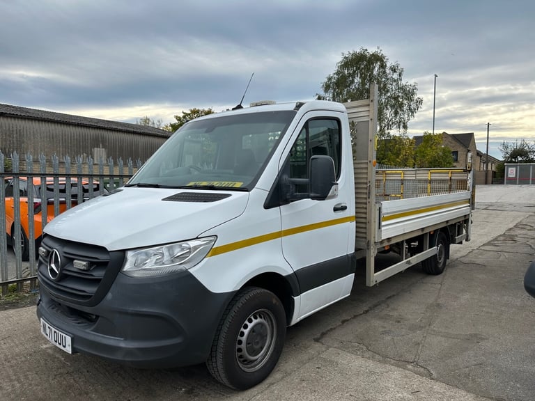 2021 Mercedes-Benz Sprinter 3.5t FLATBED DROPSIDE FSH Dropside Diesel Automatic