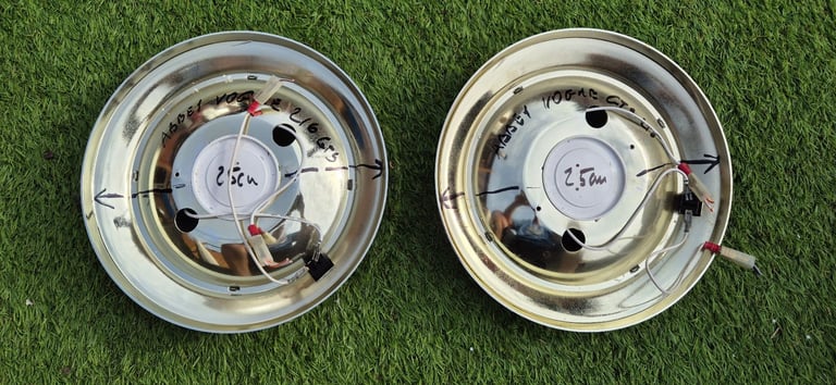 Three internal lights 12V for camper caravan motorhome boat.