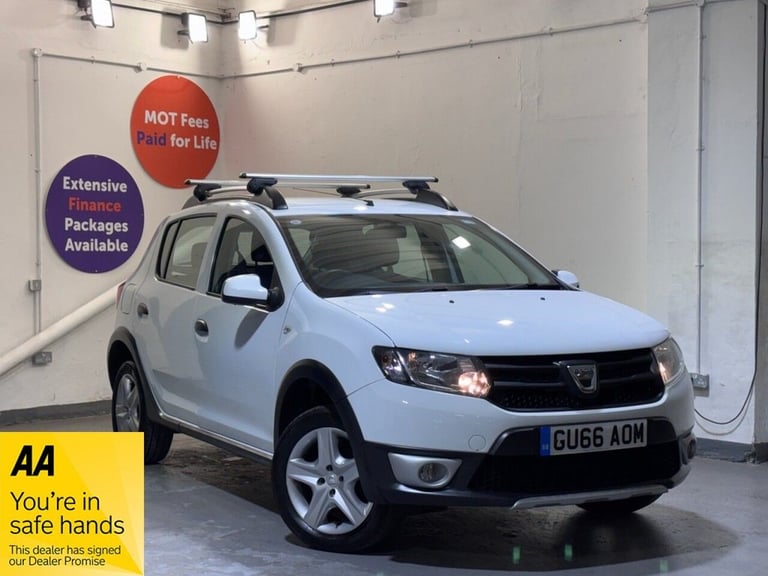 image for 2016 66 DACIA SANDERO STEPWAY 0.9 TCE AMBIANCE HATCHBACK 5DR PETROL MANUAL EURO 