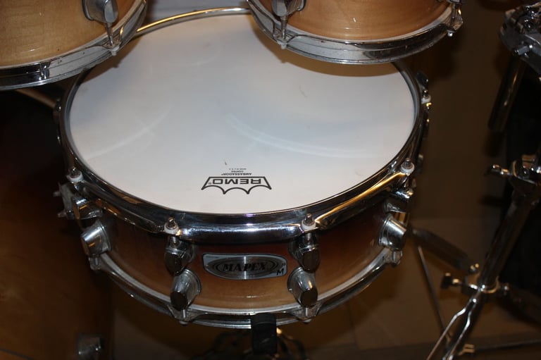 Mapex Pro M Series Caramel Fade 6 Piece Refurbished Drum Kit 20in Bass + All Hardware ~ £575 ono