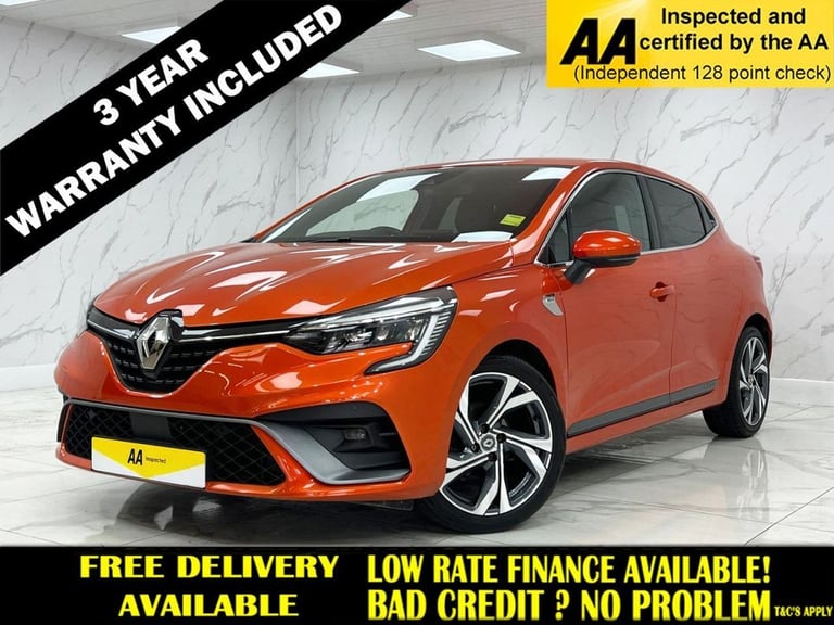 image for 2021 Renault Clio 1.0 TCe RS Line Hatchback 5dr Petrol Manual Euro 6 (s/s) (90 ps) Hatchback Petr...