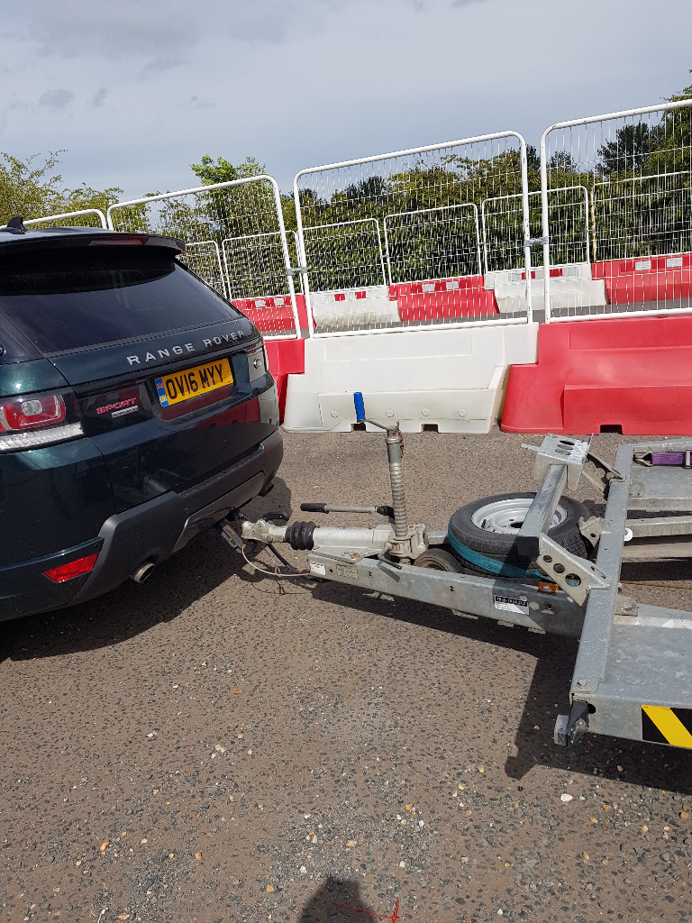 Brian James Hi max car transporter trailer