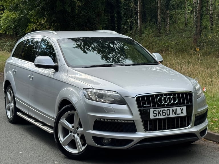 AUDI Q7 3.0 TDI QUATTRO S-LINE 7 SEATER~8 SPEED AUTOMATIC~LOW MILES