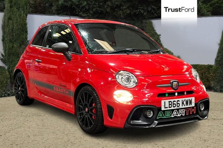 image for 2017 Abarth 595 1.4 T-Jet 180 Competizione 3dr Auto- Parking Sensors SEMI-AUTO Hatchback Petrol S...