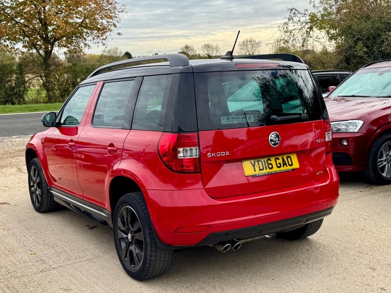 2016 Skoda Yeti 2.0 TDI Monte Carlo 4WD Euro 6 (s/s) 5dr HATCHBACK Diesel Manual