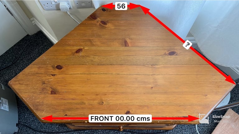 Pine Corner TV Stand