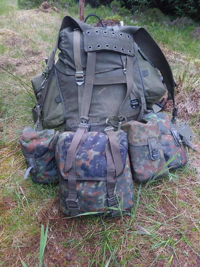 image for German army bundeswehr battlebelt/webbing