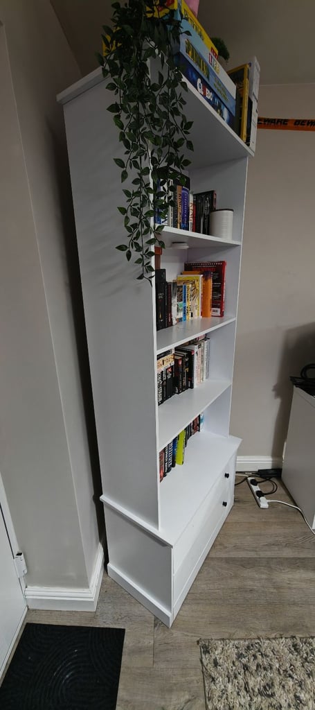 image for White bookcase 