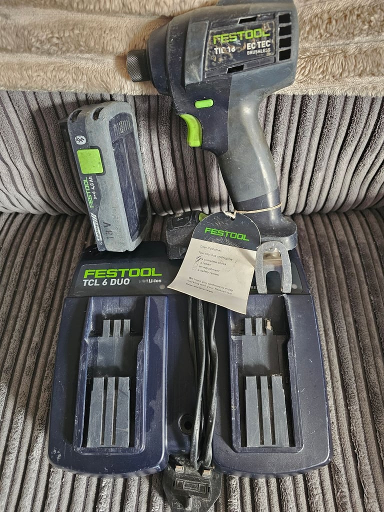 Festool TID 18V IMPACT DRIVER AND CHARGER AND 1 BATTERY 