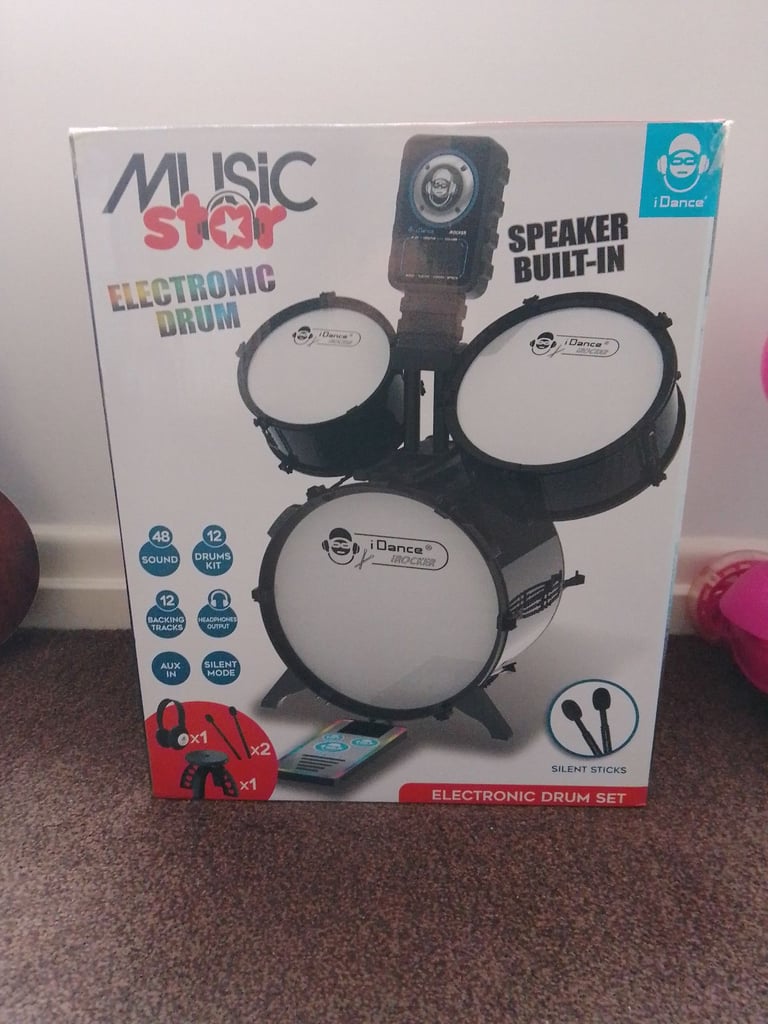 image for Kids electronic drum set