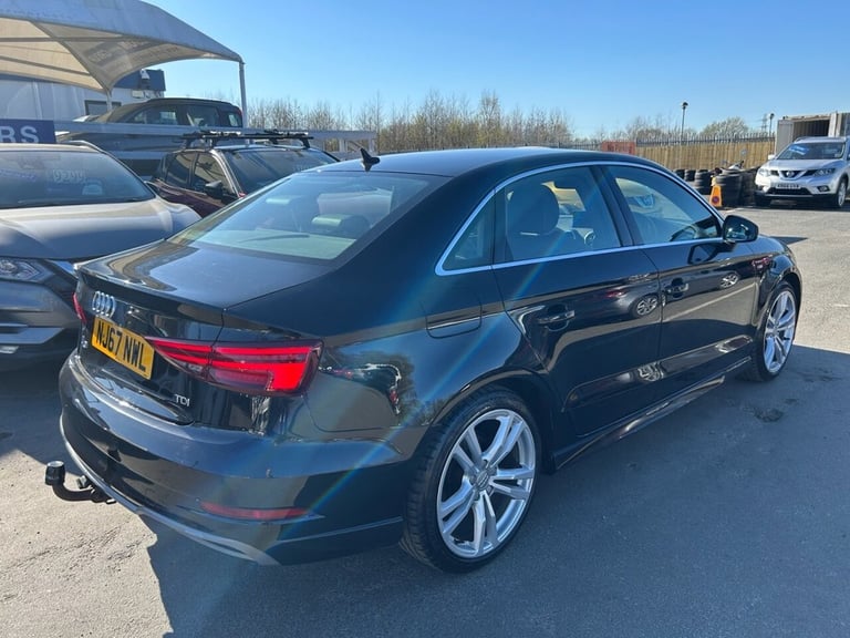 2017 Audi A3 2.0 Turbo Diesel (TDI), S Line, Saloon, 4 Door, Manual, Euro 6. Saloon Diesel Manual