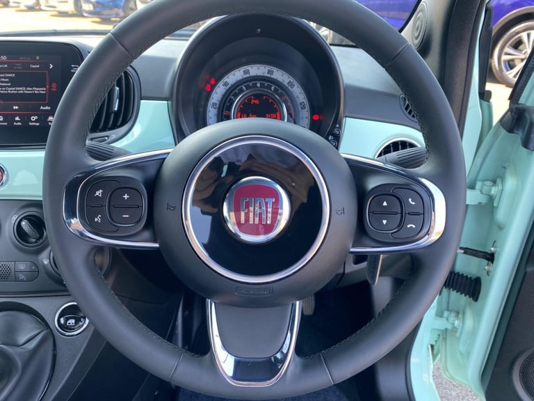 2019 Fiat 500 1.2 Lounge Euro 6 (s/s) 3dr HATCHBACK Petrol Manual