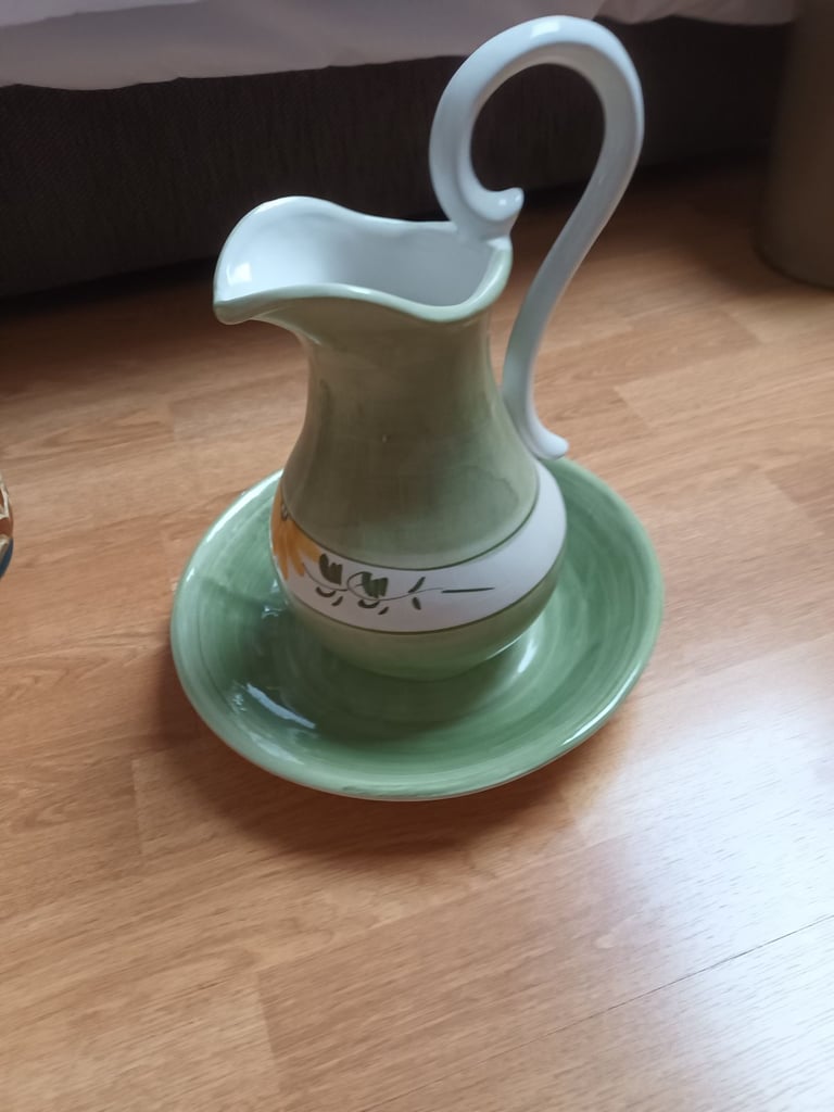 image for Dressing table jug and bowl