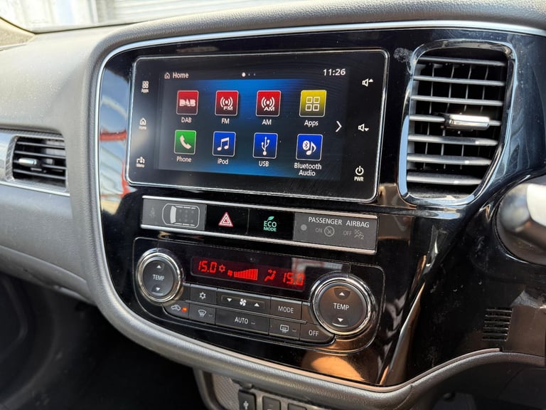 2019 68 MITSUBISHI OUTLANDER HYBRID PETROL + ELECTRIC DAMAGED REPAIRABLE SALVAGE