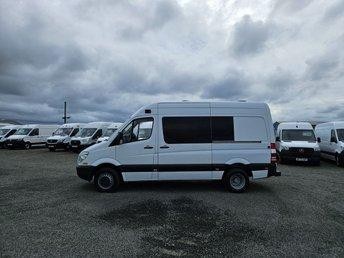 2013 ON 13 PLATE MERCEDES BENZ SPRINTER 516CDI 160BHP MWB TRW DIESEL CREW VAN 