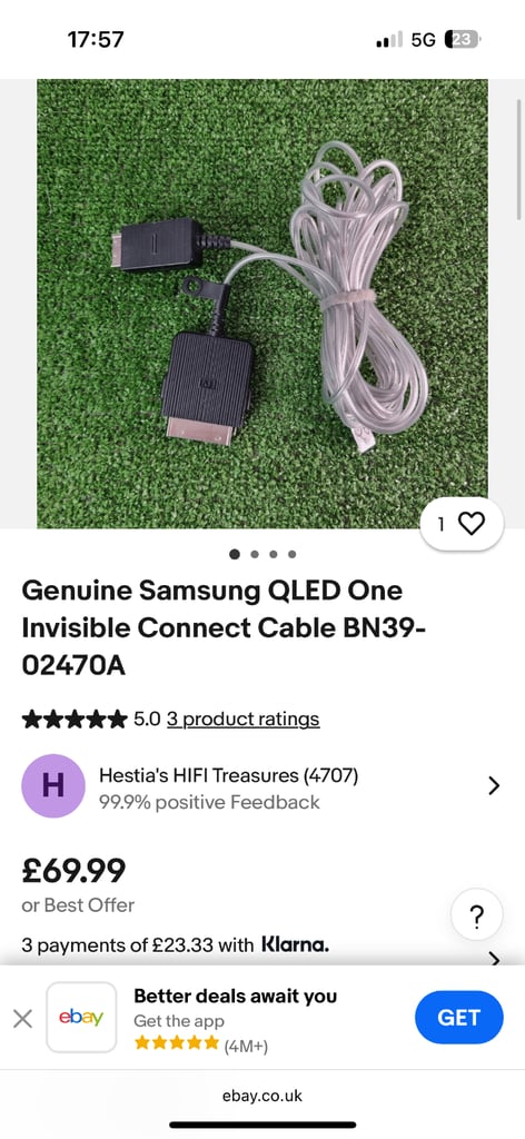 Samsung The Frame 75” 4k UHD Smart TV With Soundbar And One Connect Box