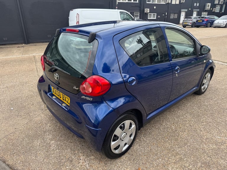 2008 Toyota AYGO 1.0 VVT-i Blue Euro 4 5dr HATCHBACK Petrol Manual