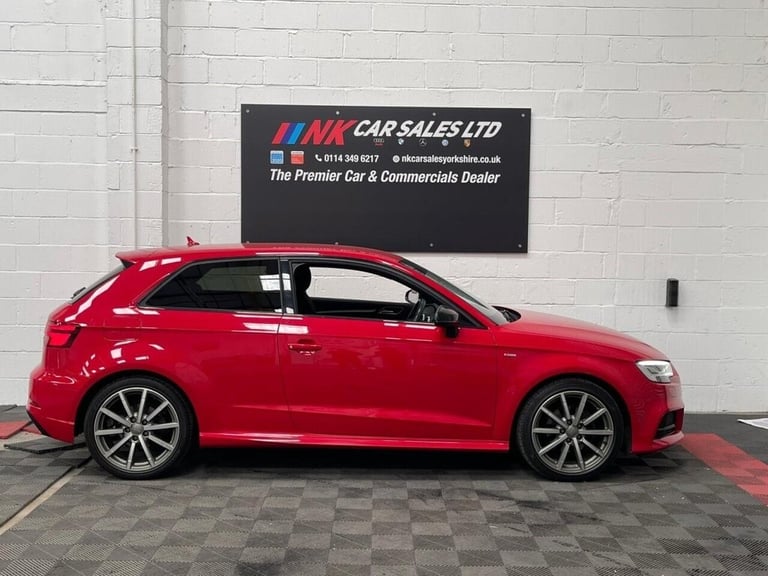 2017 67 AUDI A3 1.5 TFSI COD BLACK EDITION HATCHBACK 3DR PETROL MANUAL EURO 6 (S