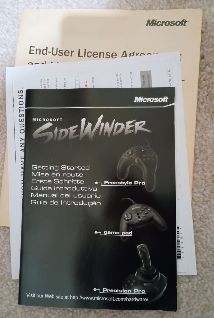 Microsoft Sidewinder Precision Pro Joystick 