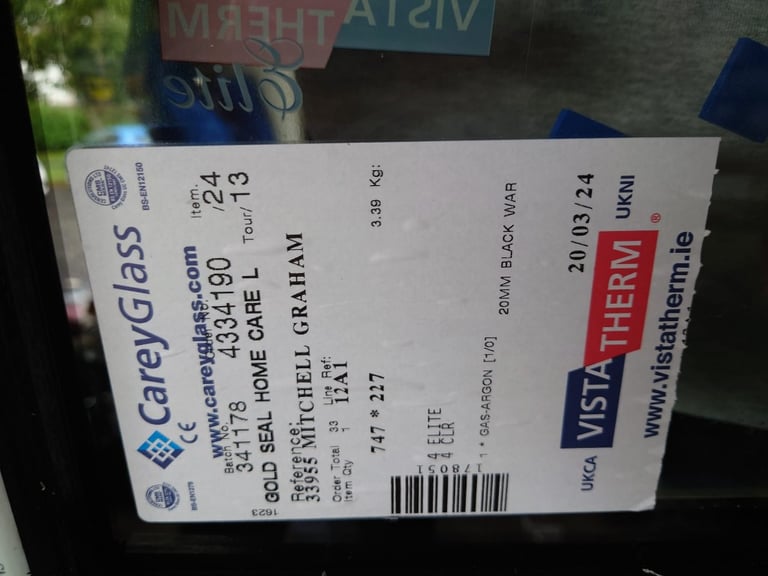 image for Black and white window new