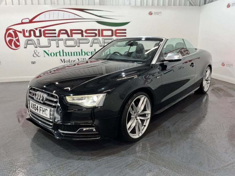 2015 Audi A5 S5 Quattro 2dr S Tronic CONVERTIBLE PETROL Automatic