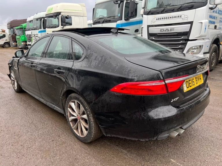 2016 JAGUAR XF R-SPORT 2.0 DIESEL AUTOMATIC DAMAGED SALVAGE 