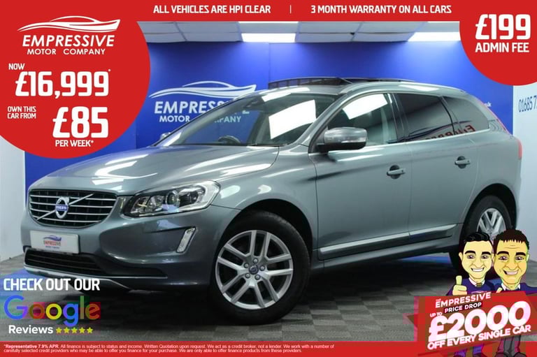 2017 17 VOLVO XC60 2.4 D5 SE LUX NAV SUV 5DR DIESEL AUTO AWD EURO 6 (S/S) (220 P