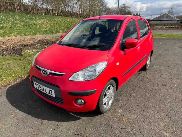 HYUNDAI I10 COMFORT 1.2L (2010) cheap £35 tax year mot family car.