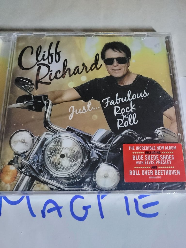 CLIFF RICHARD. JUST FABULOUS ROCK N ROLL NEW SEALED CD ALBUM 