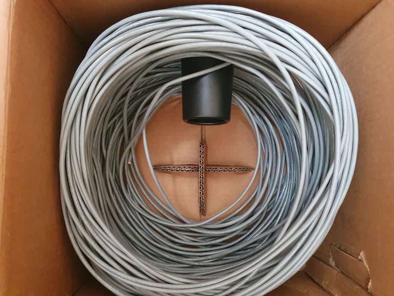 image for Cat 5e ethernet data network cable 10m - 110m choice