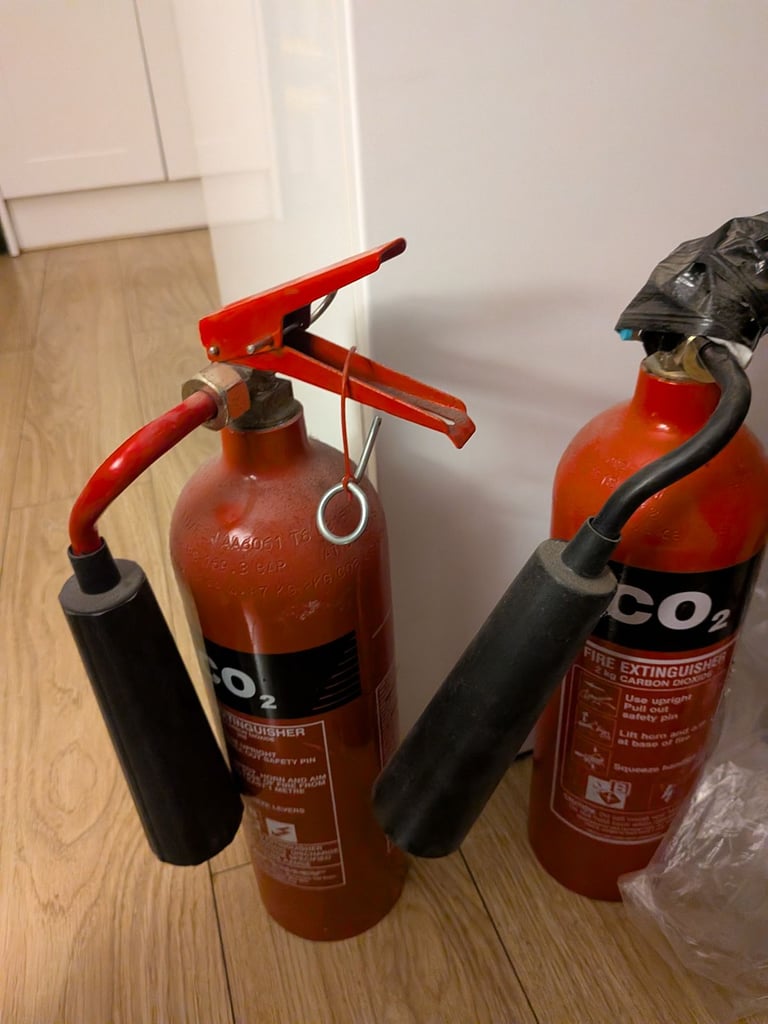 Expired fire extinguishers