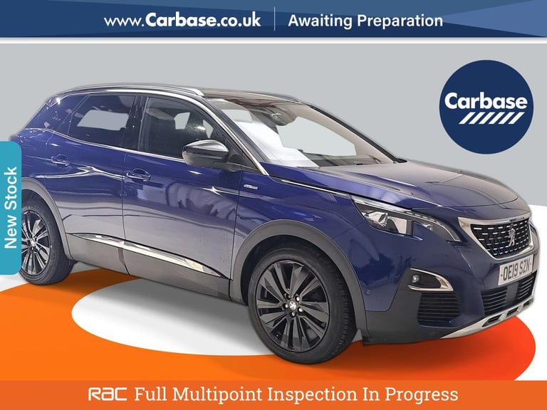 image for 2019 Peugeot 3008 1.2 PureTech GT Line SUV 5dr Petrol Manual Euro 6 (s/s) (130 ps) SUV PETROL Manual