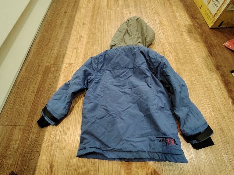 Boys next blue jacket coat 3 years