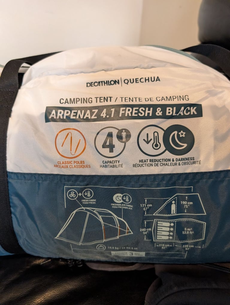 image for QUECHUA 4 MAN Tent 