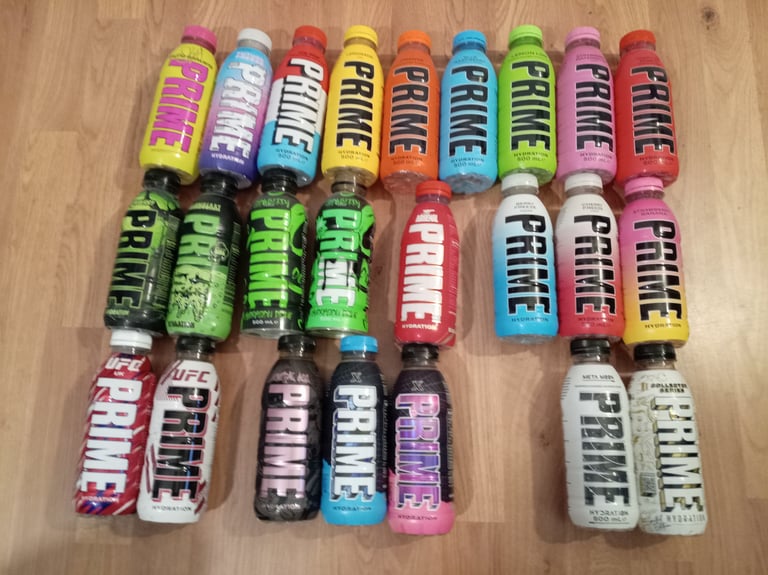 PRIME bottles (empty) 