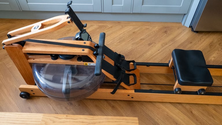 image for Water Rower Genuine WaterRower Rowing Machine With S4 Performance Monitor + Com Module + extras