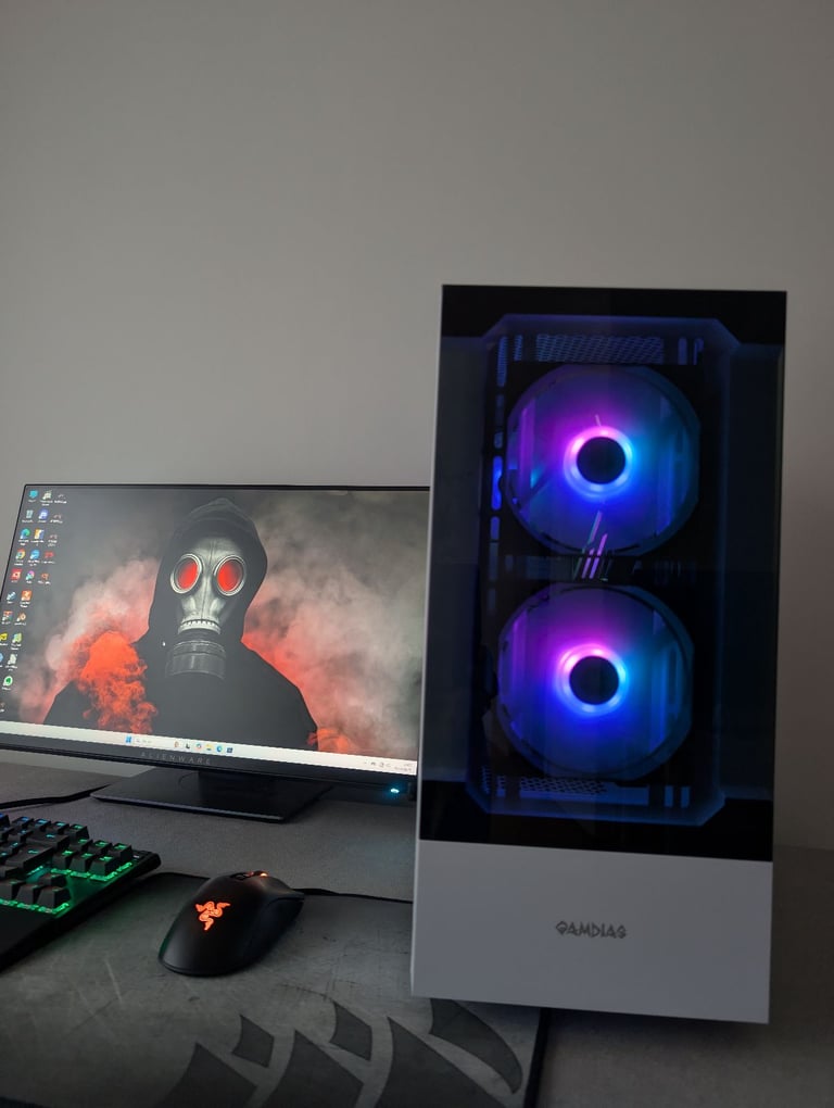 Full Setup AMD Ryzen RTX Gaming PC