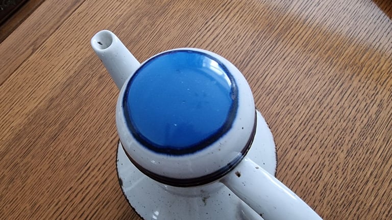 Vintage Midwinter Stonehenge Moon Coffee Pot - Made in England