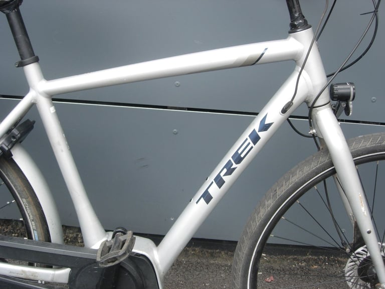 Electric Bike by Trek, Bosch Mid Drive, Silver, JUST SERVICED, CHEAP PRICE!!!