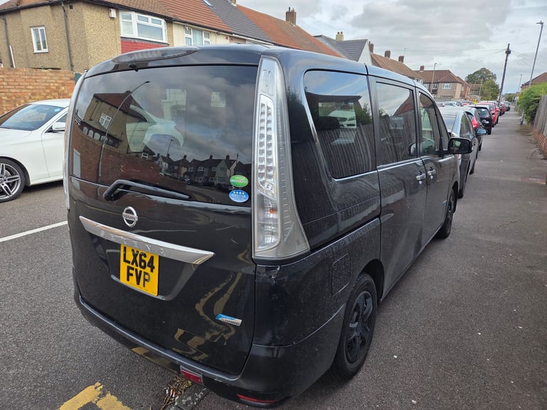 7 Seater Hybrid Nissan, 2014, 1995 (cc),Long Mot, good hybrid,Camera,£4250 Only
