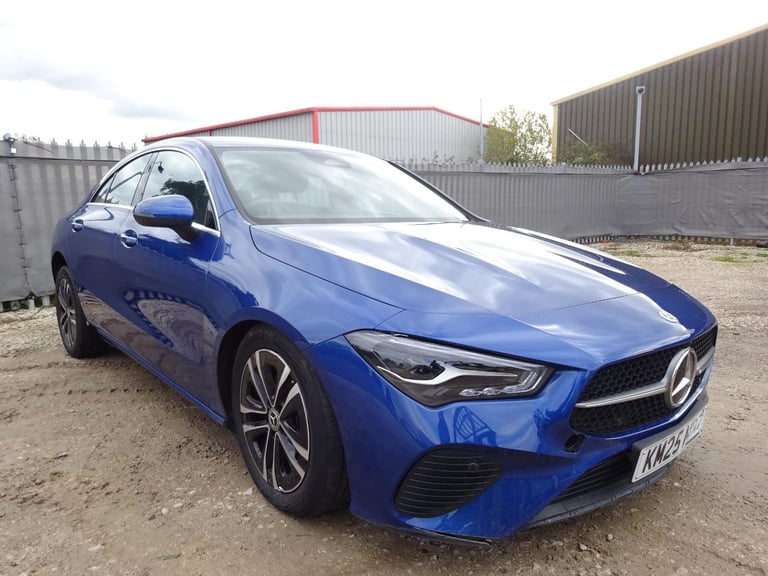 2025 25 REG MERCEDES BENZ CLA 180 SPORT EDITION AUTO DAMAGED REPAIRABLE SALVAGE