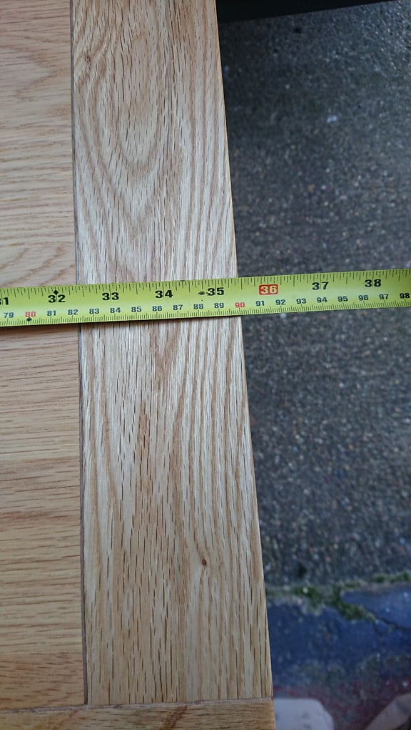 Oak extendable dining table and 4 chairs