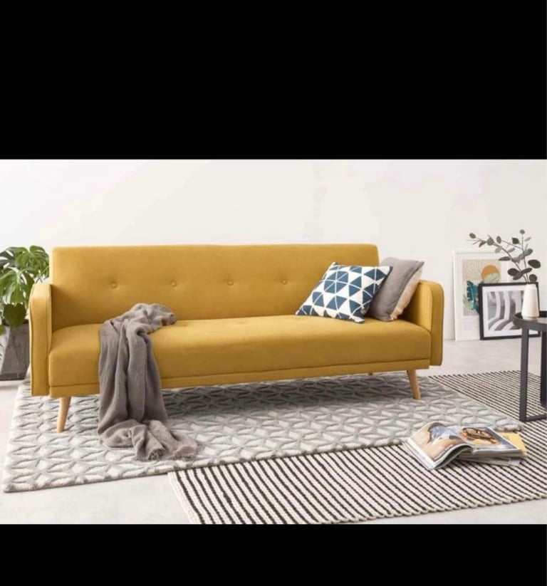 image for Stylish click clack sofa bed - brand: Made