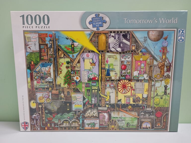 Tomorrow's World 1000 Piece Jigsaw Puzzle