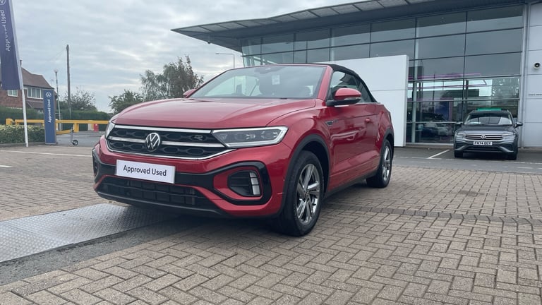 2023 Volkswagen T-Roc 1.5 TSI R-Line 2dr DSG Petrol Cabriolet Cabriolet Petrol Automatic